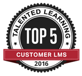 Talented Learning Top 5 Customer LMS 2016