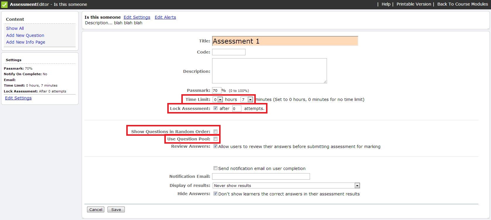 Assessment Settings 02