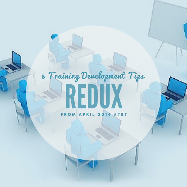 5 Training Development Tips