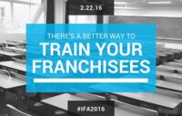 How to Spend Less Training Your Franchisees