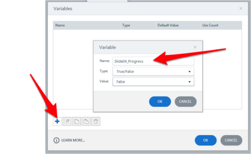 setting the variable to false