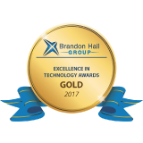 Brandon Hall Group Excellence in Technology Gold Award 2017