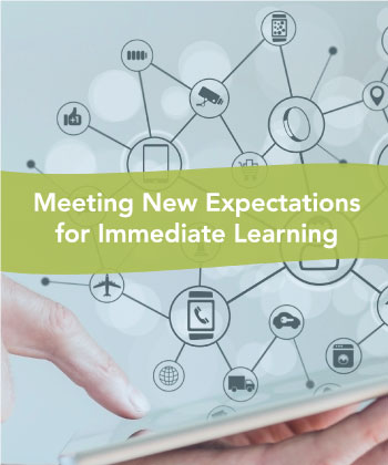 expectations immediate learning