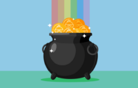 How do Lucky Learning Pros Find their Pot of Gold?