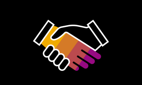 partners shaking hands