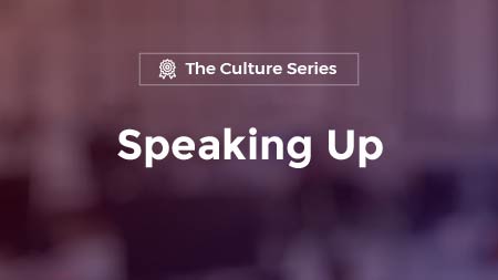 culture series speaking up