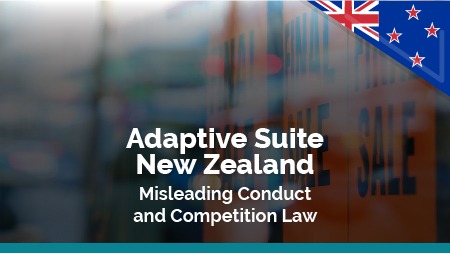 misleading conduct and competition law course new zealand adaptive suite