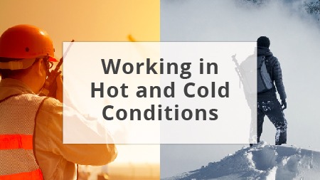 working in hot and cold conditions course australia