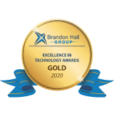 Best Advance in Learning Management Technology by Brandon Hall Group 2020