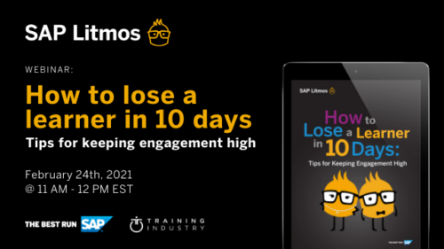 how to lose a learner in 10 days webinar