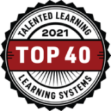 talented learning top learning system 2021 award