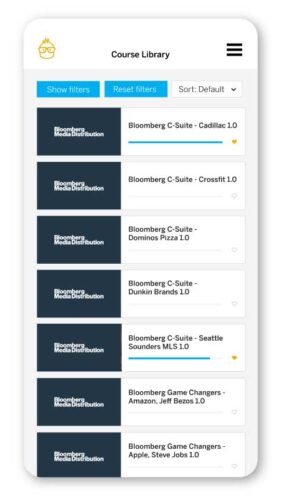 bloomberg courses Litmos