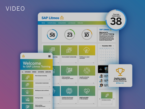 litmos overview video 1 minute