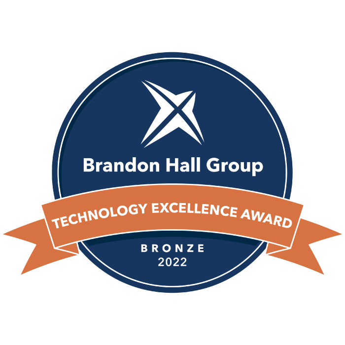 brandon hall group bronze technology excellence award 2022