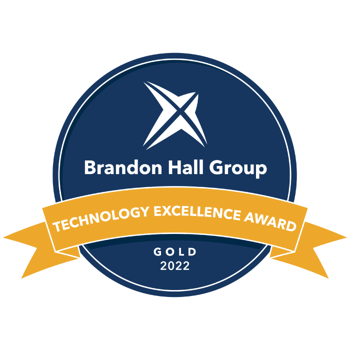 Brandon Hall gold technology award 2022