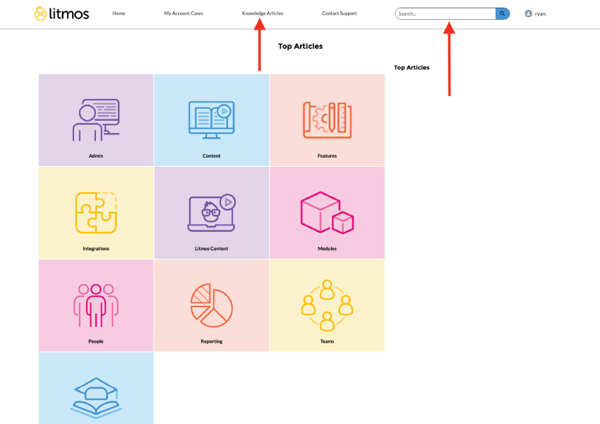 knowledge base categories