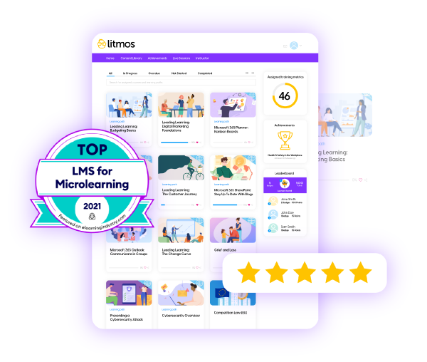 award-winning lms litmos