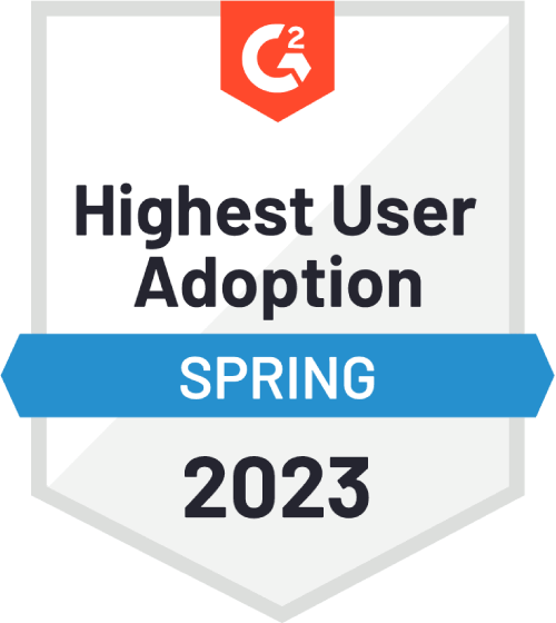 award highest user adoption