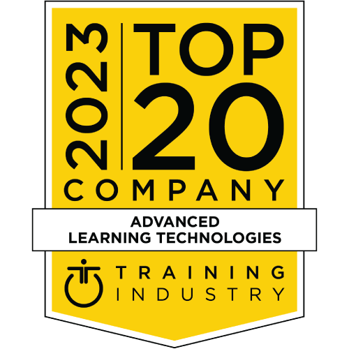 Training Industry 2023 Advanced Learning Technologies award