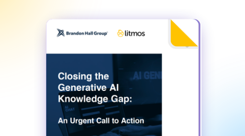 Closing the GenAI knowledge gap ebook