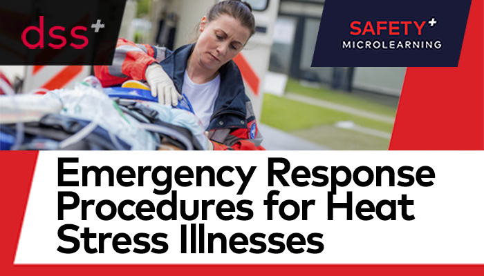 emergency response procedures for heat stress illness course