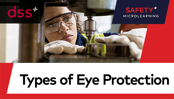 types of eye protection course