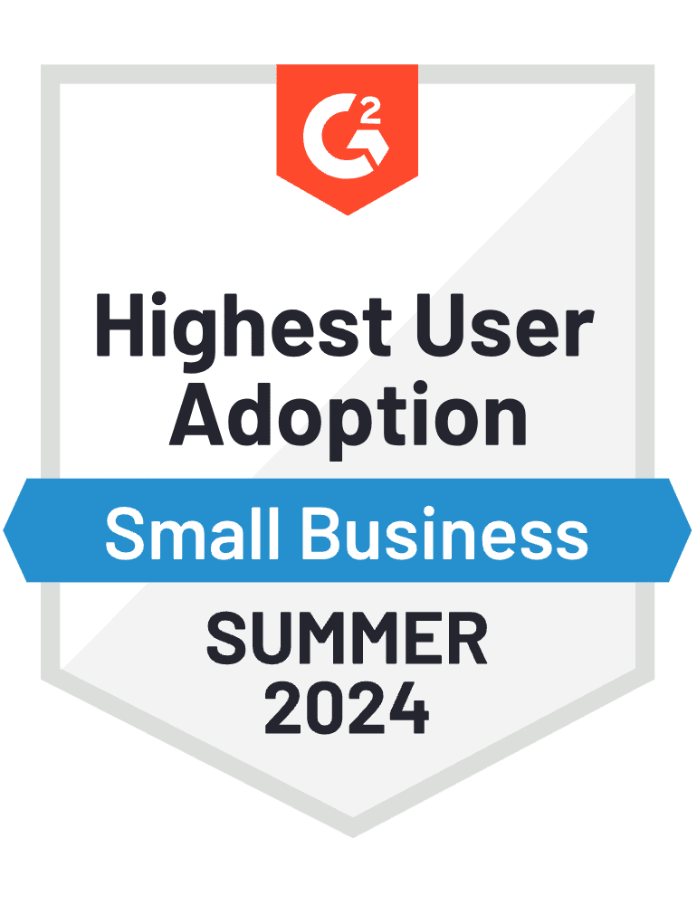 G2 Summer 2024 Ethics and Compliance Learning Highest User Adoption, Small Business