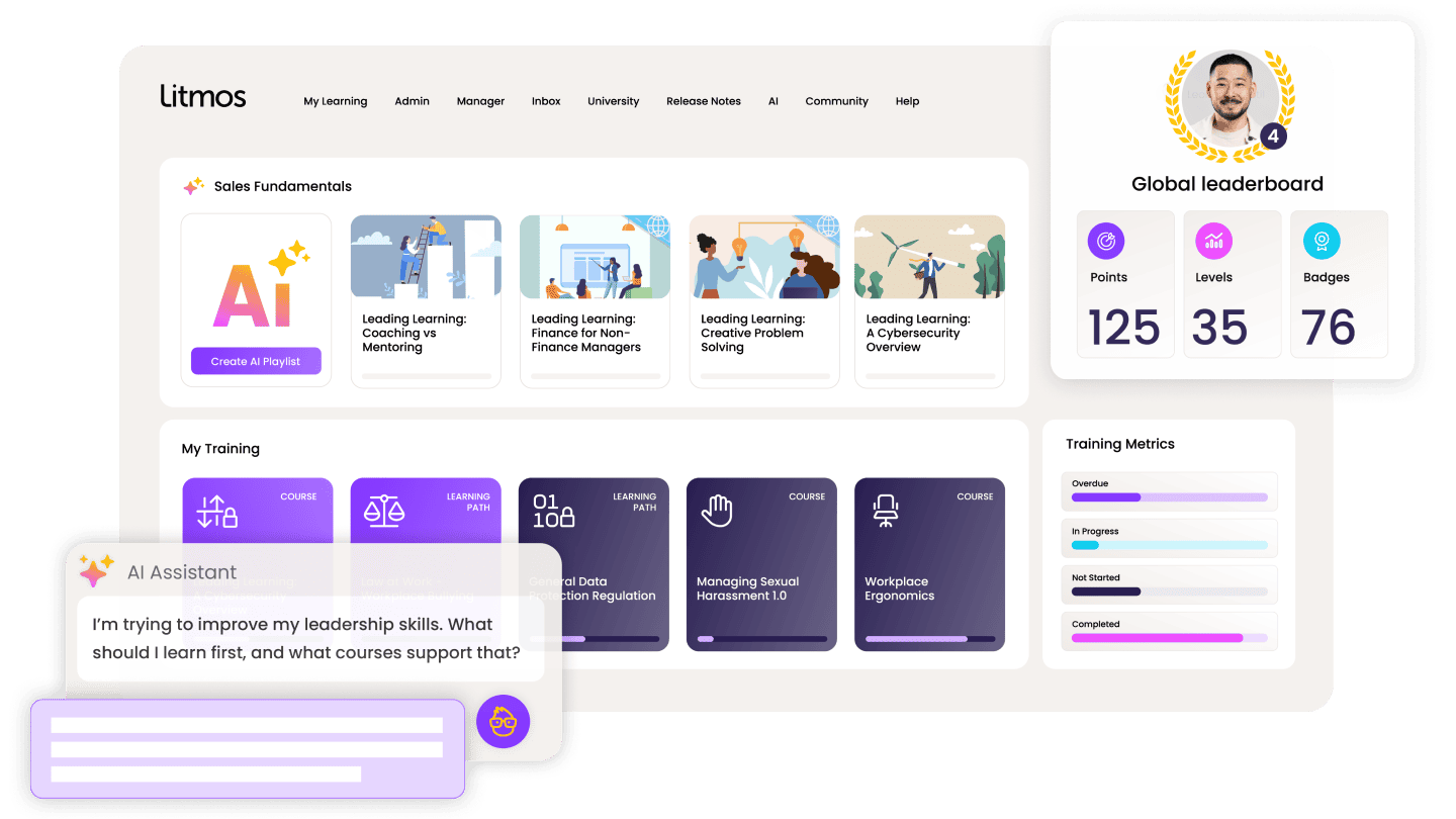 Manufacturing LMS Built for Frontline Teams | Litmos  Image