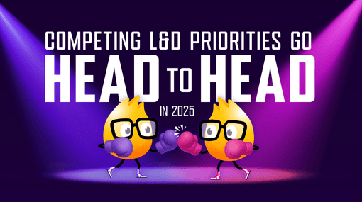 Infographic: Competing L&D Priorities Go Head to Head in 2025