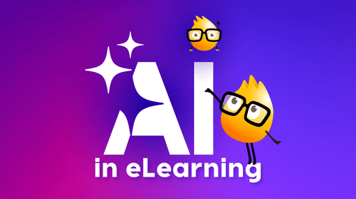 AI for eLearning infographic