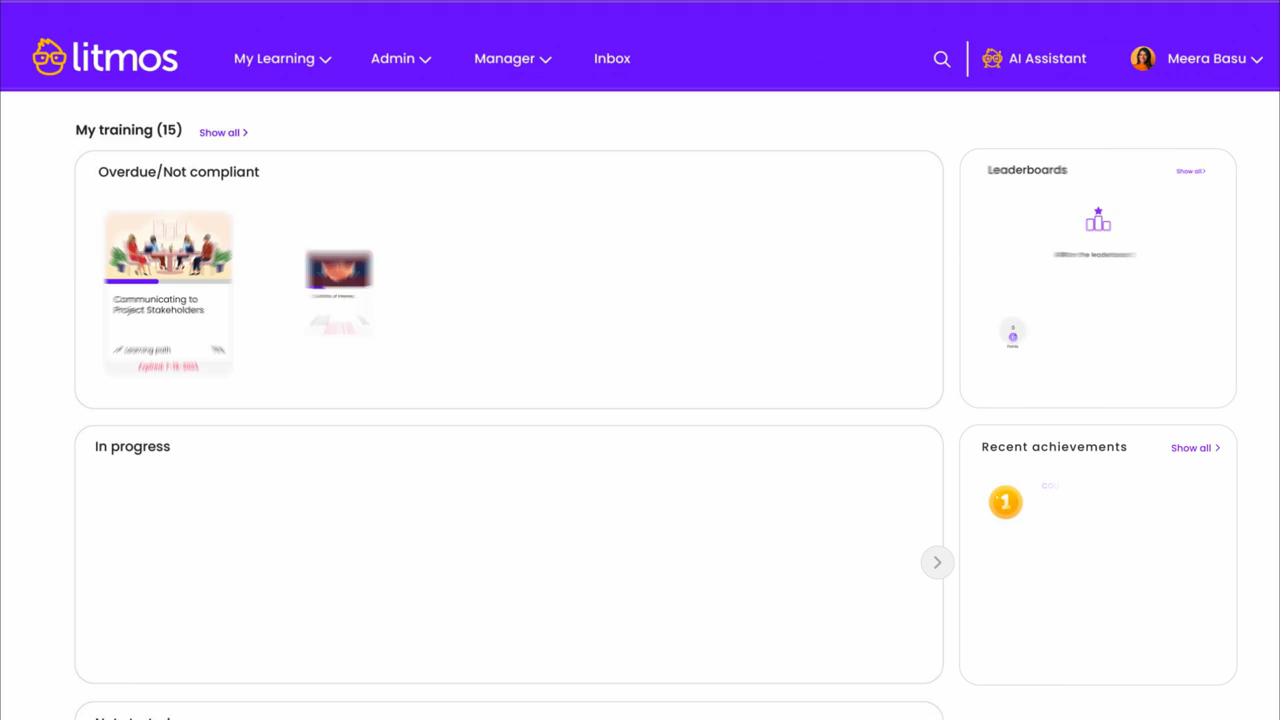 Litmos: The Learning Acceleration Platform Image